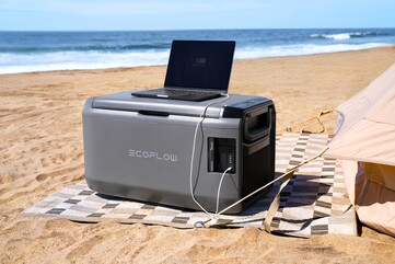 EcoFlow Glacier Classic можно использовать для зарядки портативных устройств через порт USB-C. (Источник изображения: EcoFlow)