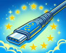 ЕС вводит USB-C зарядку для планшетов, смартфонов, камер и многого другого (Источник изображения: Сгенерировано с помощью DALL-E 3)