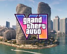 Баннер с изображением небоскрёбов Vice City в игре GTA 6
