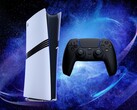 Показана консоль PS5 Pro с контроллером DualSense (Источник изображения: Sony PlayStation с правками)