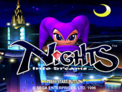 Заставка для игры Nights Into Dreams от SEGA (источник изображения: Sega Retro)