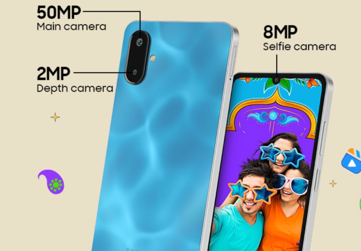 Samsung Galaxy F06 5G оснащен 50 МП основной камерой (Источник изображения: Samsung)