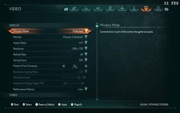 Настройки Doom: The Dark Ages Steam Deck (источник изображения: Notebookcheck)