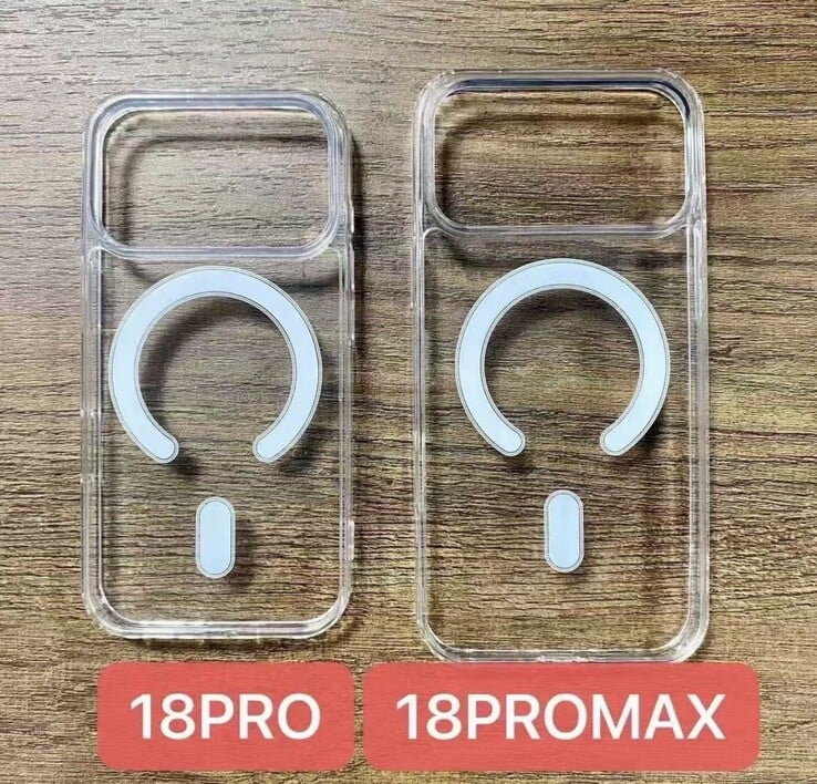 Утечка чехлов для iPhone 18 Pro и iPhone 18 Pro Max.