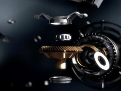 Скриншот из репрезентативного видео, показывающего процесс сборки реактивного двигателя. (Источник изображения: AECC)