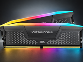 Изображение модулей оперативной памяти Corsair с подсветкой RGB, созданное с помощью искусственного интеллекта