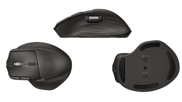 Беспроводная мышь HP Ultra-Fast Scroll Wireless Mouse 780M - более дешевая альтернатива Logitech MX Master 4. (Источник изображения: HP)