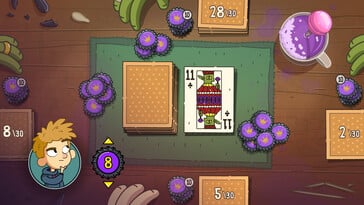 На изображении: скриншот игрового процесса из игры «Lost in Play».