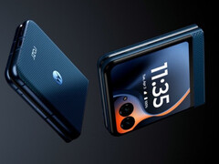 Razr 60 станет продолжением модели Edge 60 Fusion, получив необычные текстурированные задние панели. (Источник изображения: через Evan Blass)