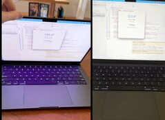 Приложение LidAngleSensor отображает информацию об угле наклона петли в режиме реального времени. (Источник изображения: X, отредактировано)