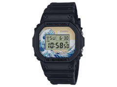 Часы Katsushika Hokusai x G-Shock (на фото) будут выпущены в Великобритании. (Источник изображения: Casio)