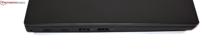 Левая сторона: 2x USB 3.1 Gen1 Type-C, USB 3.0 Type-A, HDMI