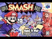 Показан оригинальный бокс-арт Super Smash Bros N64 (Источник изображения: Walmart)