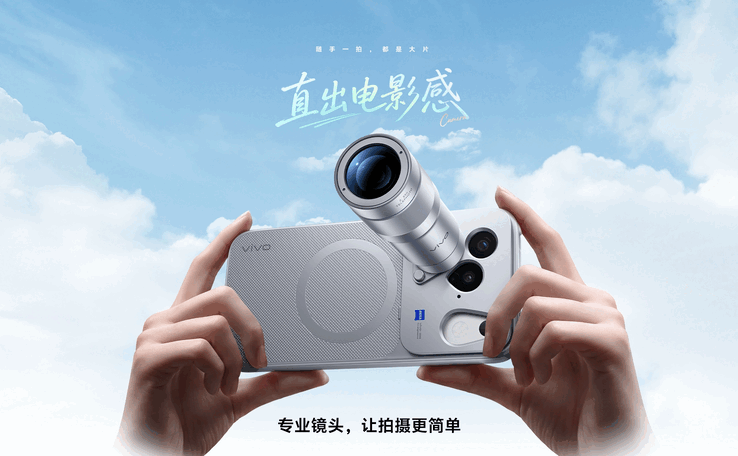Vivo X500 с телеконвертером Zeiss G2.