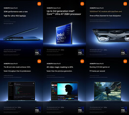 Тизеры ноутбука Xiaomi Book Pro 14 Panther Lake (машинный перевод)