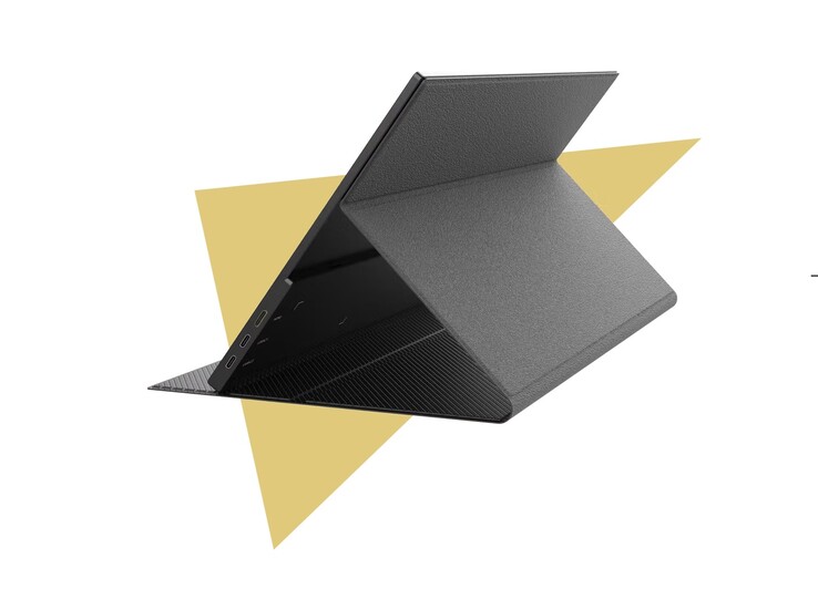 Предусмотрена встроенная подставка с магнитной крышкой.