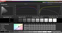 CalMAN Grayscale (DCI-P3)