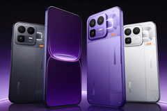 Realme Neo8 выходит на рынок с OLED-дисплеем Samsung с частотой 165 Гц в цветовых вариантах Cyber Purple, Origin White и Mecha Gray (Источник изображения: Realme)