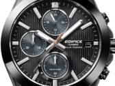 Черные часы Casio Edifice EFS-S650DC-1A (на фото) имеют секундную стрелку медного цвета, которая отлично дополняет черный дизайн. (Источник изображения: Casio)