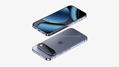 Неофициальный рендер Pixel 11 Pro с изображением передней и задней панели.