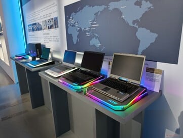 Некоторые из ранних моделей ноутбуков компании MSI