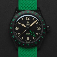 Часы Nezumi Aviera оснащены автоматическим механизмом GMT калибра Miyota 9075 (Источник изображения: Nezumi Studios)