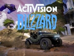 Логотип Activision Blizzard, представленный в игре «Halo: Campaign Evolved»