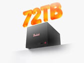 Стоимость ME Pro 370 начинается примерно с 590 долларов. На снимке: рекламное изображение NAS, демонстрирующее поддержку объёма хранения 72 ТБ.