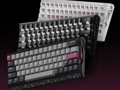 Игровая клавиатура Iqunix EV63 с эффектом Холла в черном, черном с прозрачными клавишами и белом с прозрачными клавишами.