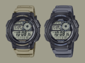 Часы Casio AE-1000W-5AV (слева) и AE-1000W-8AV (справа) ожидаются в продаже в мае. (Источник изображения: Casio)
