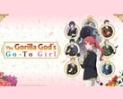 Промо-изображение The Gorilla God's Go-To Girl демонстрирует главную героиню и ее ухажеров. (Источник изображения: Kadokawa)