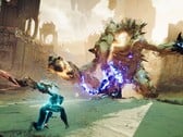 Изображение, на котором запечатлена битва в игре «Atlas Fallen: Reign of Sand».