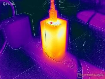При выполнении ресурсоемких задач температура сетевого адаптера превышает 41 °C