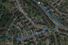 GPS Garmin Edge 500: поворот