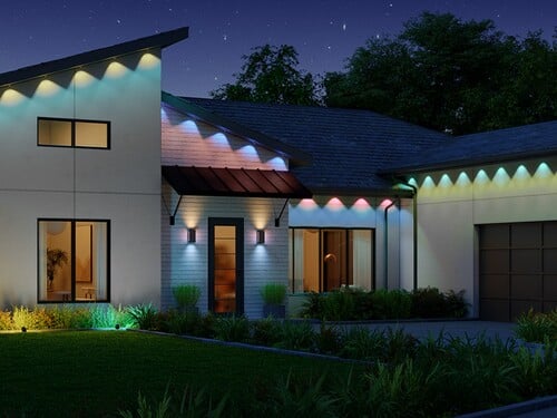 Govee Permanent Outdoor Lights 2 Pro, представленная с несколькими зонами освещения