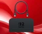 Переключатель 2 HDMI кабель показан с док-станцией