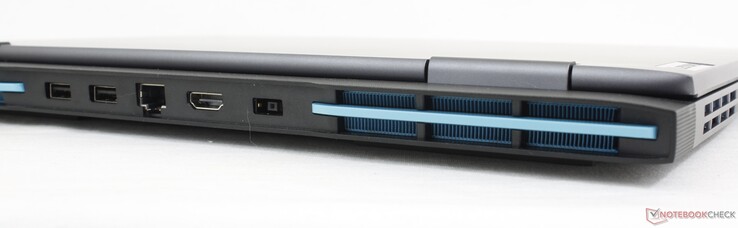 Задняя сторона: USB-A 3.2 Gen. 2 (10 Гбит), гигабитный Ethernet, HDMI 2.1, разъем питания