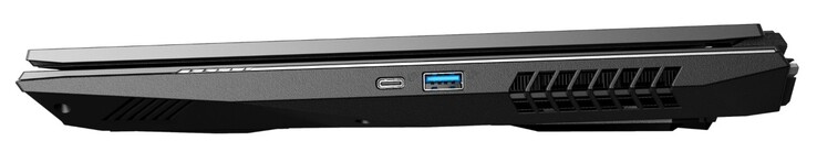 Правая сторона: USB-C 3.1 Gen2 (Thunderbolt 3), USB-A 3.0