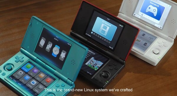 Linux ОС Anbernic RG DS имеет три темы.