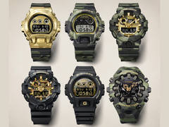 Часы Casio в стиле «bold-camo».
