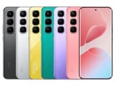 Infinix Hot 60 Pro+ выпускается в коралловом, туманно-фиолетовом, кибер-зеленом, звучно-желтом, титаново-серебристом и гладком черном цветах (Источник изображения: Infinix)