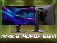 MAG 274UPDF E16M также содержит порт USB Type-C, который обеспечивает режим DisplayPort Alt Mode и 15 Вт Power Delivery. (Источник изображения: MSI)