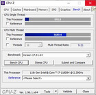 CPU-Z: Режим производительности