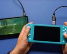 Модифицированная Nintendo Switch Lite выводит игровой процесс через HDMI на внешний дисплей (Источник изображения: Taki II с YouTube)