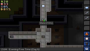 На изображении: скриншот игрового процесса из игры «The Escapists».