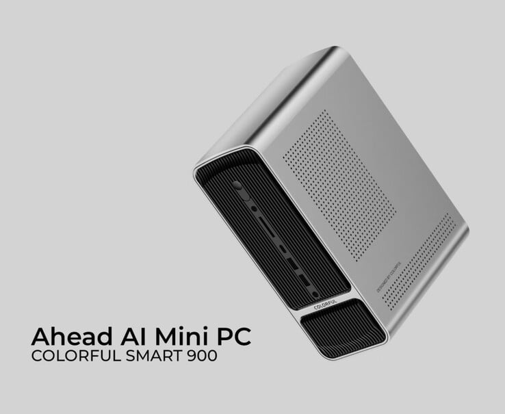Мини-ПК Colorful Smart 900 AI на базе AMD Strix Halo имеет элегантный корпус. (Источник изображения: Colorful через TechPowerUp)