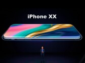 Созданный искусственным интеллектом рендер дизайна iPhone 20/XX.