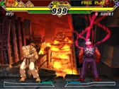 Скриншот из игры Capcom vs. SNK 2 (источник изображения: The Fighters Generation)