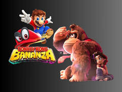 Иллюстрация Donkey Kong Bananza с 3D Марио (Источник изображения: Nintendo of America с правками)