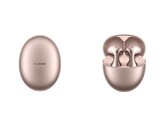 Розово-золотые Huawei FreeBuds 6 пока что продаются только в Китае. (Источник изображения: Huawei)